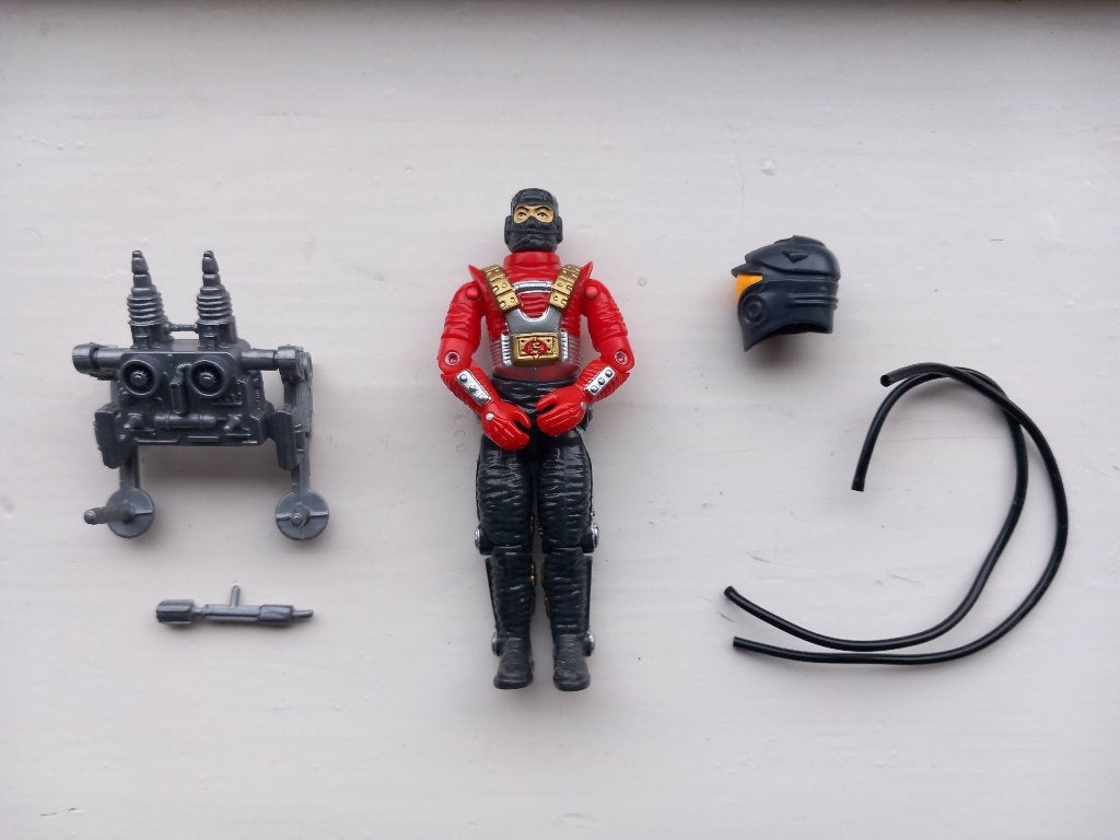 G.I. Joe Astro Viper, Ophalen, Gebruikt