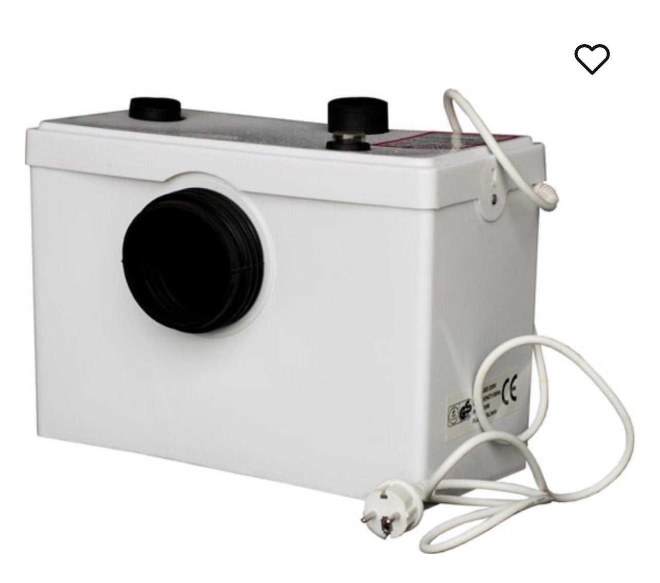 Xellanz Voldac Wc-Vergruizer ( broyeur 600w flow 270l/min ), Ophalen, Nieuw, Toilet
