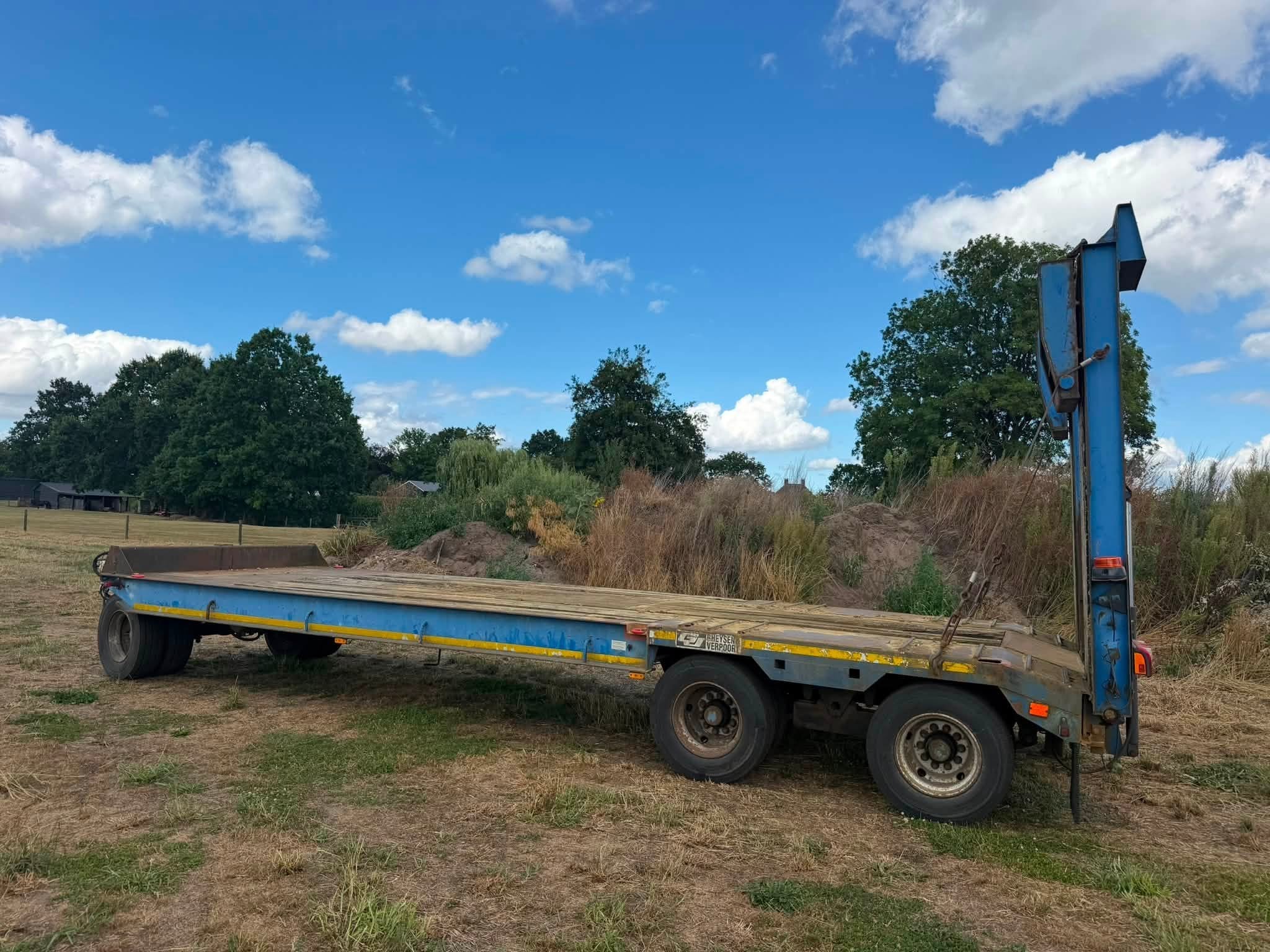 Gheysen en Verpoort 28 tons Dieplader (bj 1988), Overige, Overige typen