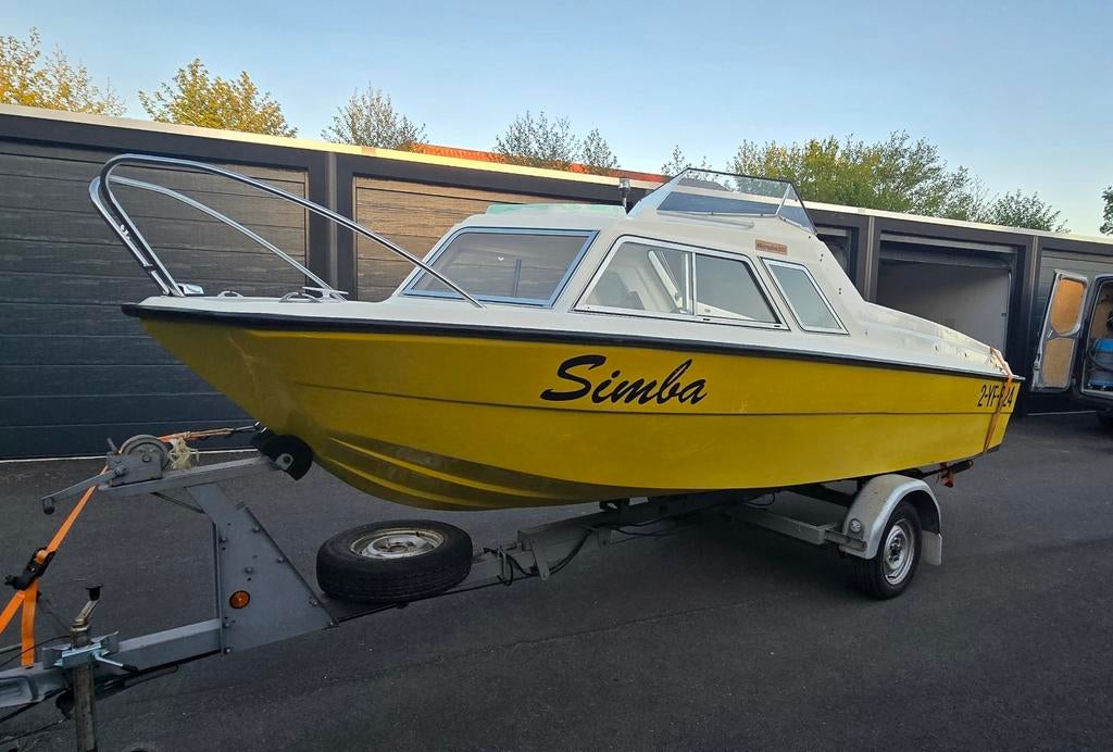 Microplus 502 met Yamaha 55 pk motor, Ophalen, Gebruikt, 50 pk of meer, Snelvarend