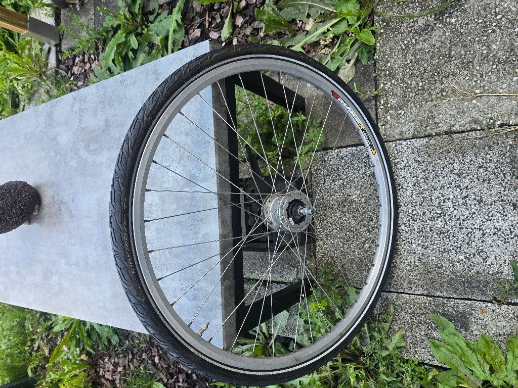 Fiets voorwiel 28" 622mm sminano naafdynamo, Ophalen, Gebruikt, Wiel, Aluminium