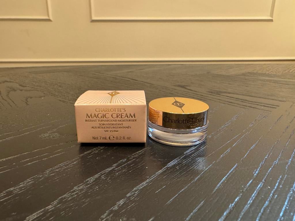 Charlotte Tilbury magic cream 7 ml nieuw, Ophalen of Verzenden, Nieuw, Gehele gezicht