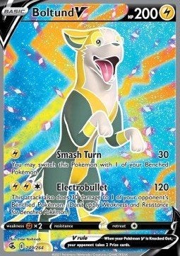 BOLTUND V 249/264 - FUSION STRIKE, Ophalen of Verzenden, Nieuw, Losse kaart, Foil