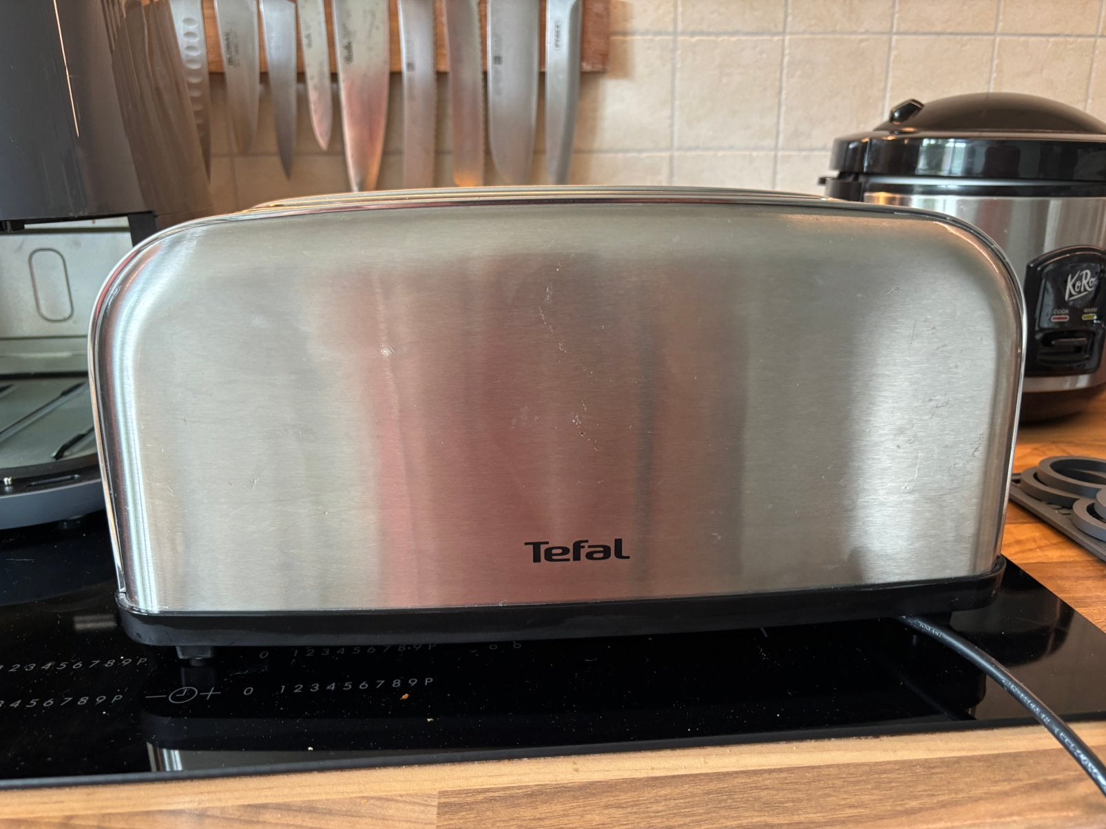 Tefal broodrooster, Witgoed en Apparatuur, Broodroosters, Ophalen of Verzenden, Gebruikt