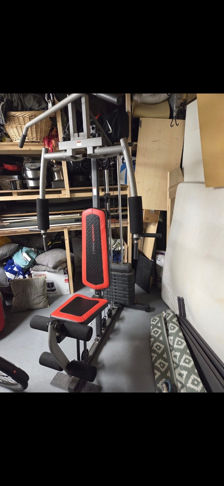 Weider 2990 fitness apparaat met gewichten., Ophalen, Gebruikt, Benen, Overige typen