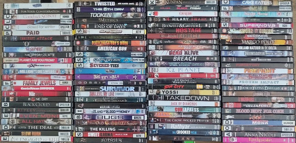 Diverse films op dvd deel 1, Alle leeftijden, Ophalen of Verzenden, Gebruikt, Overige genres
