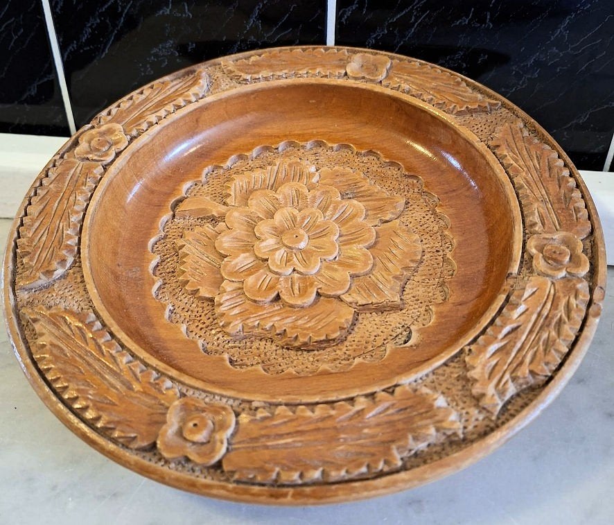 Brocante Handgemaakt Houten (Wand)Bord, Ophalen of Verzenden