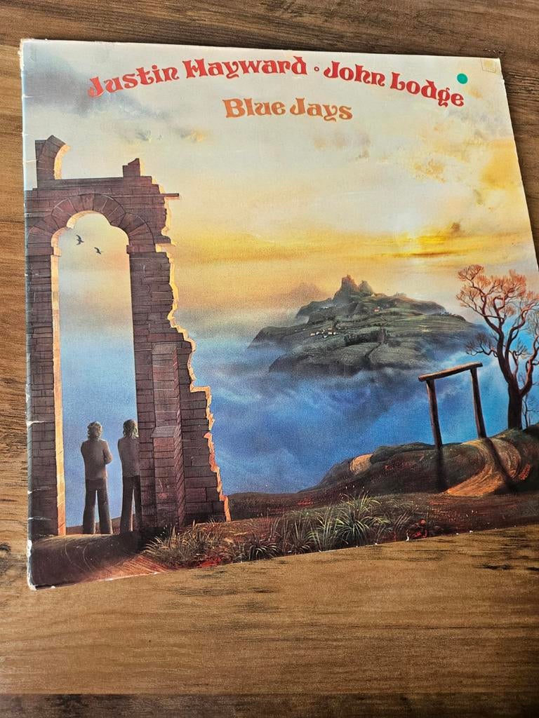 Justin Hayward & John Lodge - Blue Jays LP (1975), Ophalen of Verzenden, 1970 - 1979, Gebruikt, 12 inch