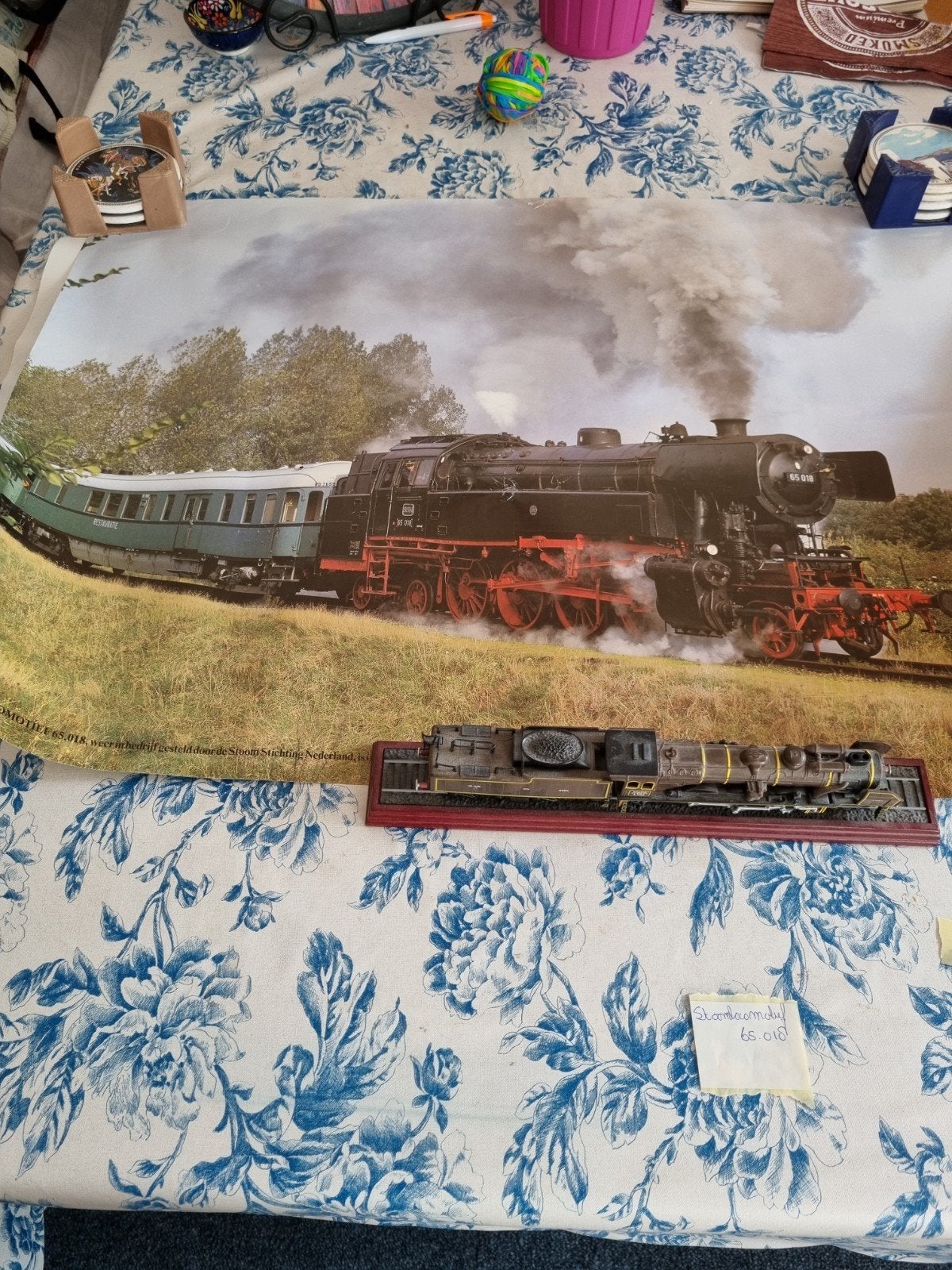 Stoomstichting Nederland: stoomlocomotief 65.018, Ophalen of Verzenden, Trein, Overige typen