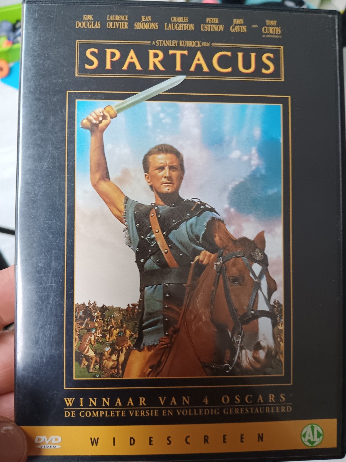 Spartacus dvd nieuw, Vanaf 16 jaar, Ophalen of Verzenden, Zo goed als nieuw