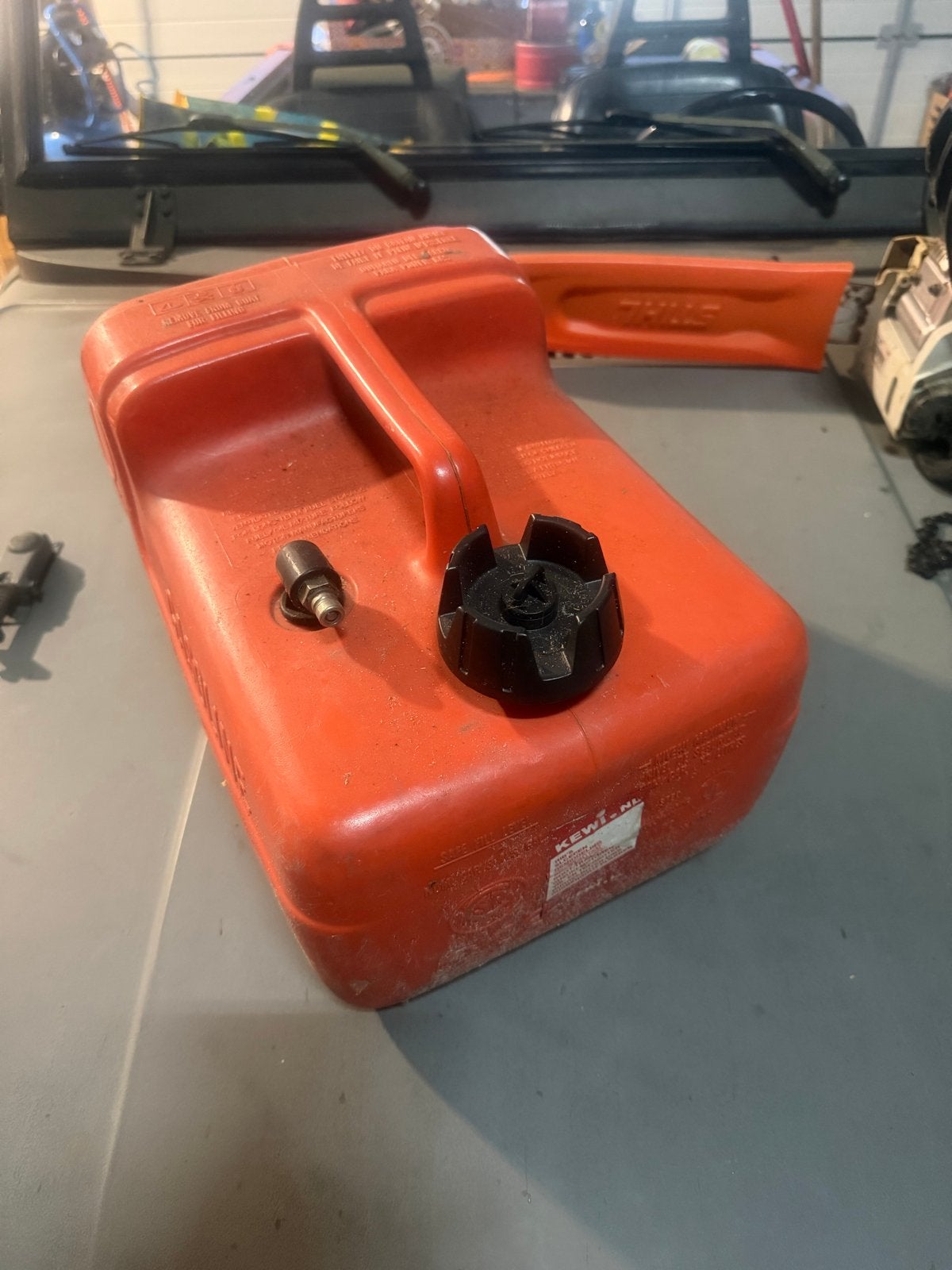 12 liter brandstoftank voor boot, Ophalen, Gebruikt, Motor en Techniek