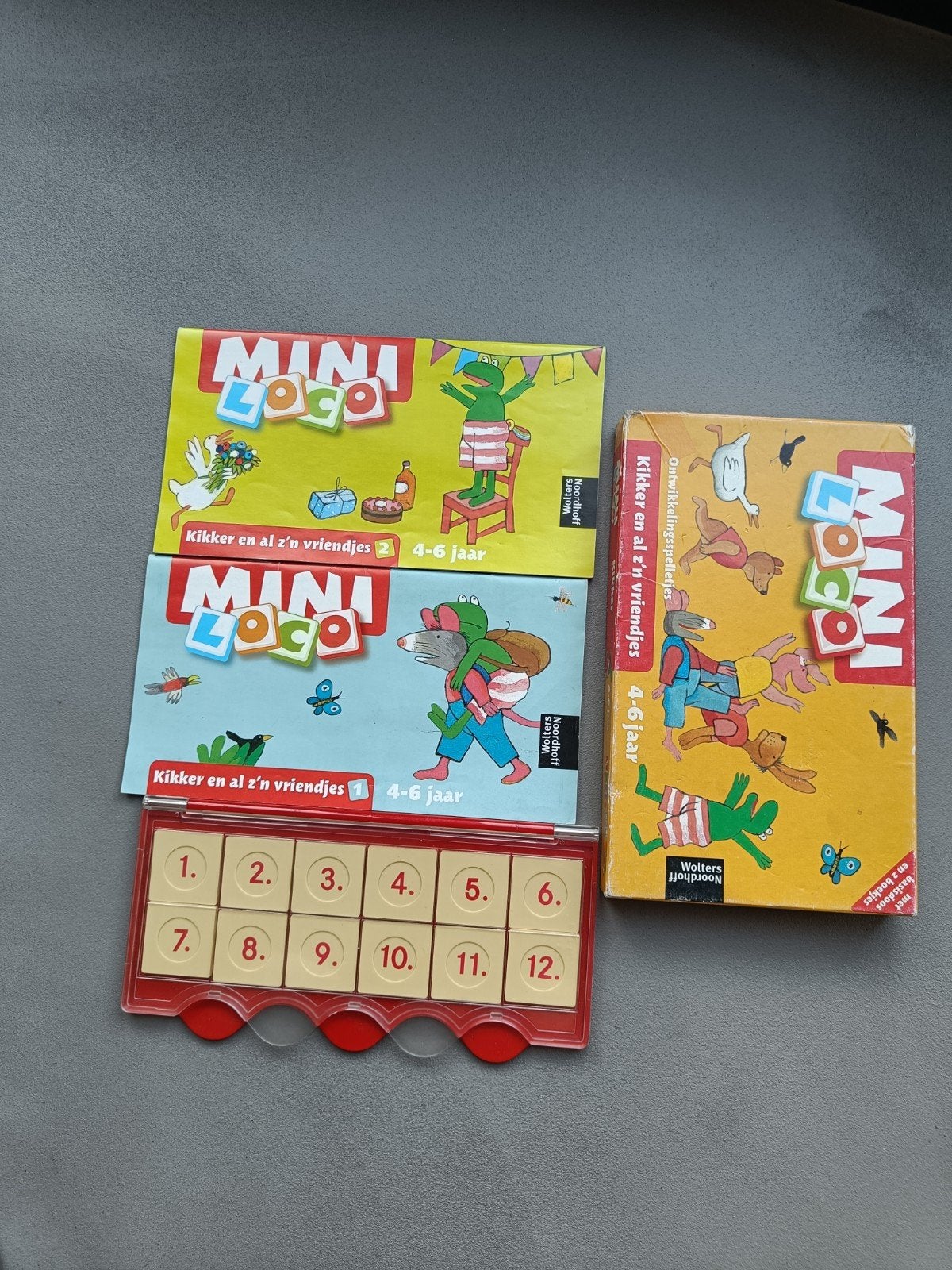 Mini Loco Kikker en al z'n vriendjes 4-6 jaar, Kinderen en Baby's, Ophalen of Verzenden, Gebruikt, Puzzelen