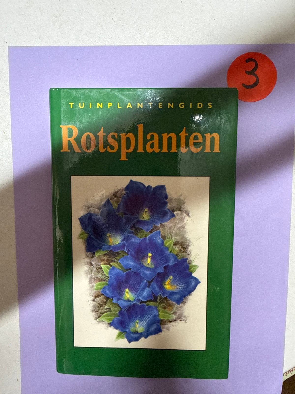 Tuinplantengids Rotsplanten - Boek over tuinieren, Ophalen of Verzenden, Zo goed als nieuw, Tuinieren en Tuinplanten