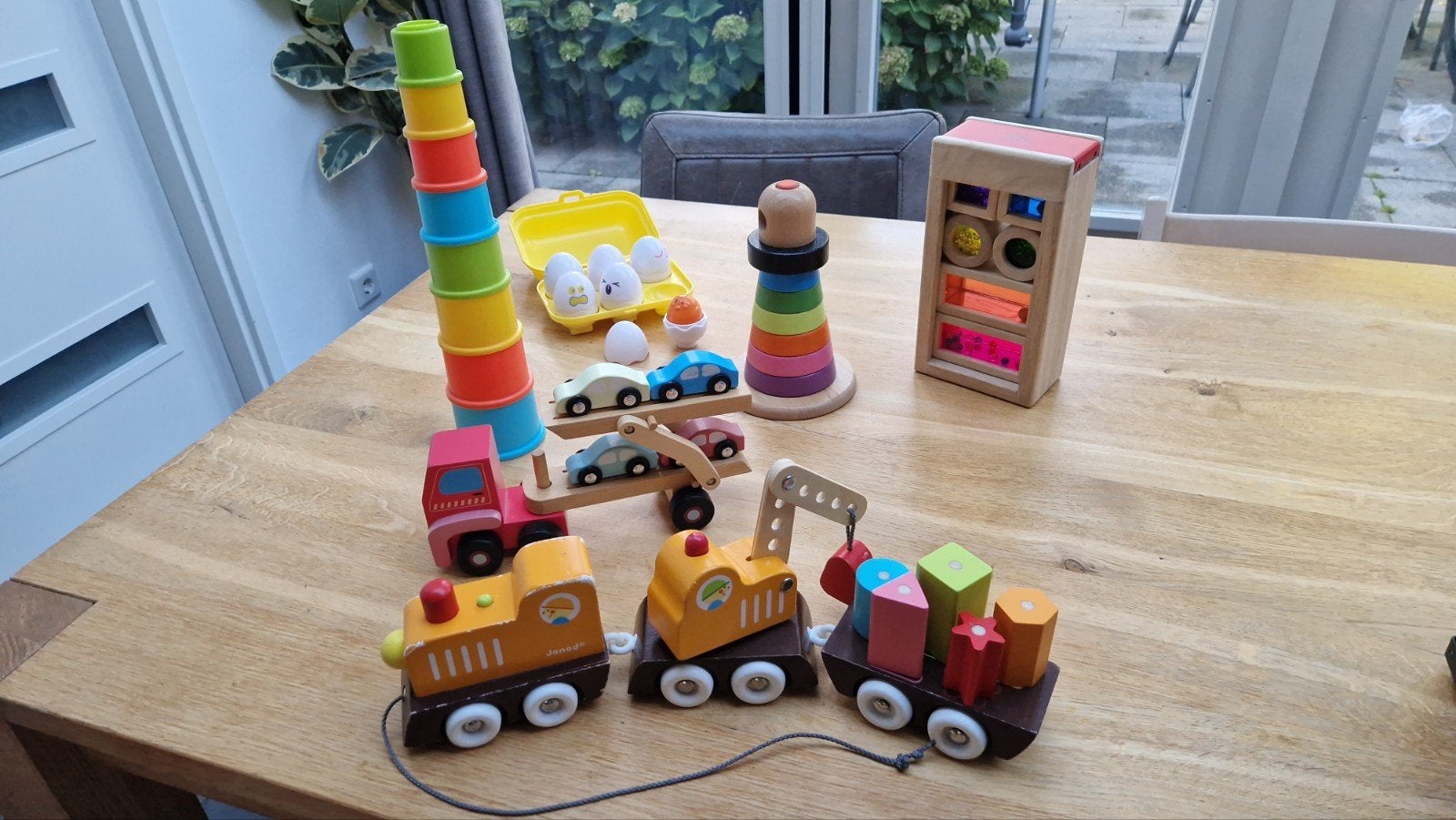 divers houten speelgoed sinterklaas ?, Ophalen, Zo goed als nieuw, Duw- of Trekspeelgoed