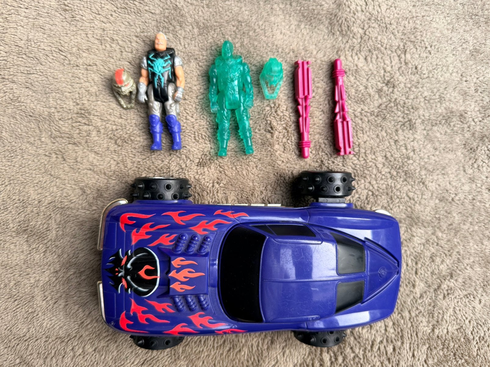 M.A.S.K. Kenner Wolfbeast compleet, Verzamelen, Verzenden, Gebruikt