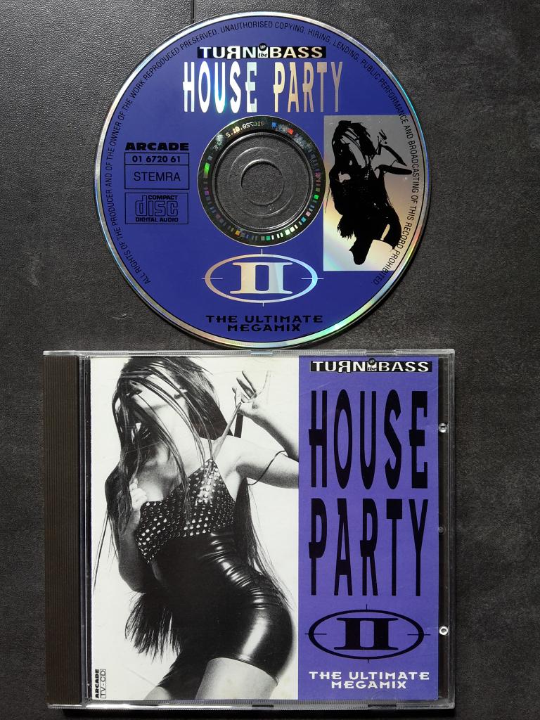 CD - House Party II 2 - Oldschool Rave Hardcore 1991, Ophalen of Verzenden, Zo goed als nieuw, Overige genres