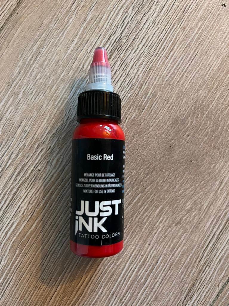 JUST INK - red tattoo ink, Ophalen of Verzenden, Nieuw