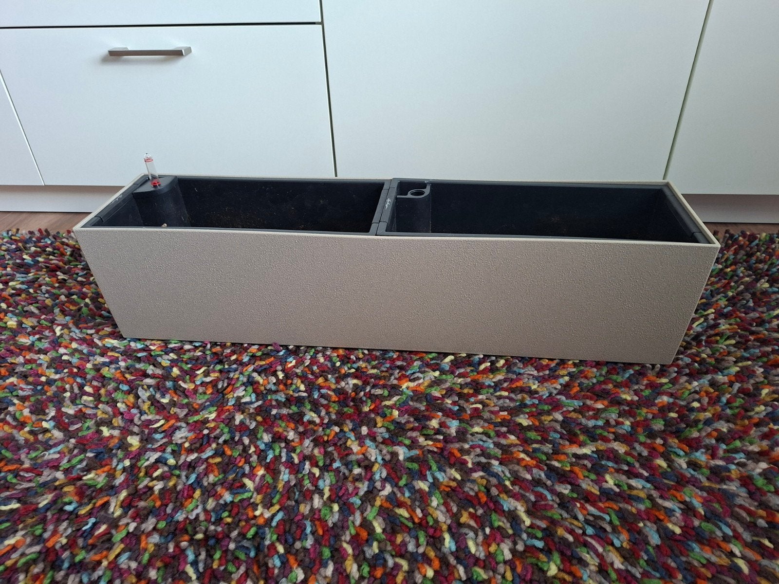 Plantenbak kunststof met waterreservoir, Ophalen, Kunststof, Minder dan 30 cm, Zo goed als nieuw