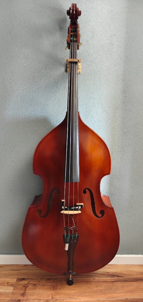 Strunal 50/4 H 3/4 contrabas, Muziek en Instrumenten, Strijkinstrumenten | Contrabassen, Ophalen, Gebruikt, 3/4-contrabas, Met koffer