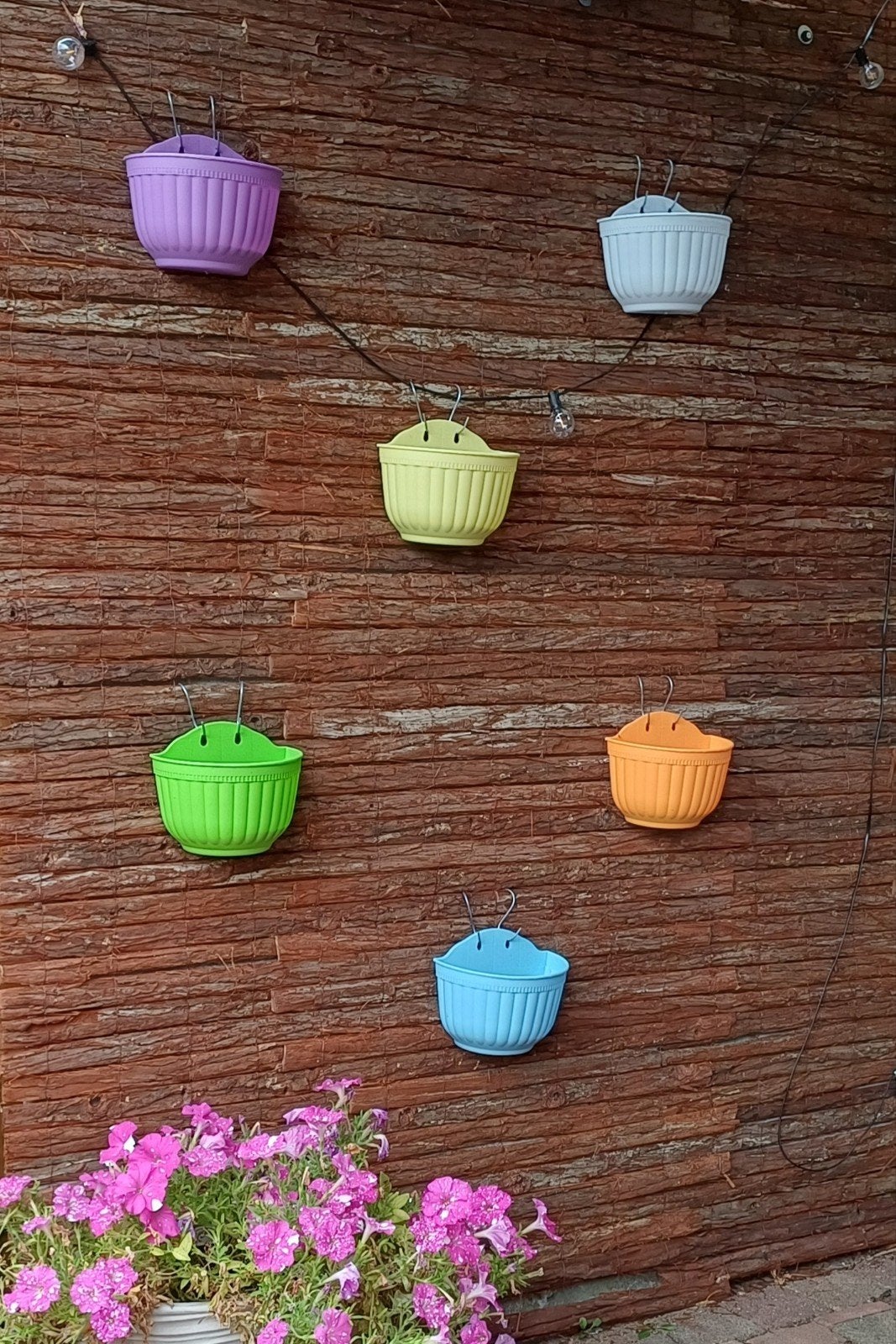 Leuke plantenbakjes, Ophalen of Verzenden, Zo goed als nieuw, Kunststof, Balkon