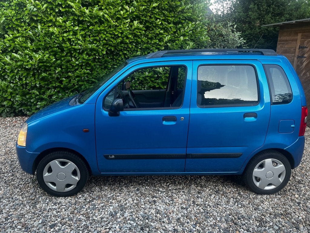 Suzuki Wagon R+ AUTOMAAT !, Stof, Zwart, 4 cilinders, Origineel Nederlands