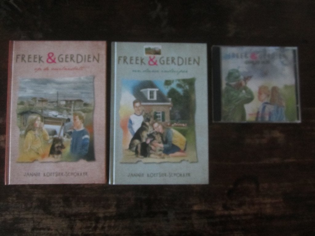 Jannie Koetsier Freek Gerdien jacht/vuilnisbelt/sluwe inslui, Ophalen of Verzenden, Zo goed als nieuw, Fictie algemeen