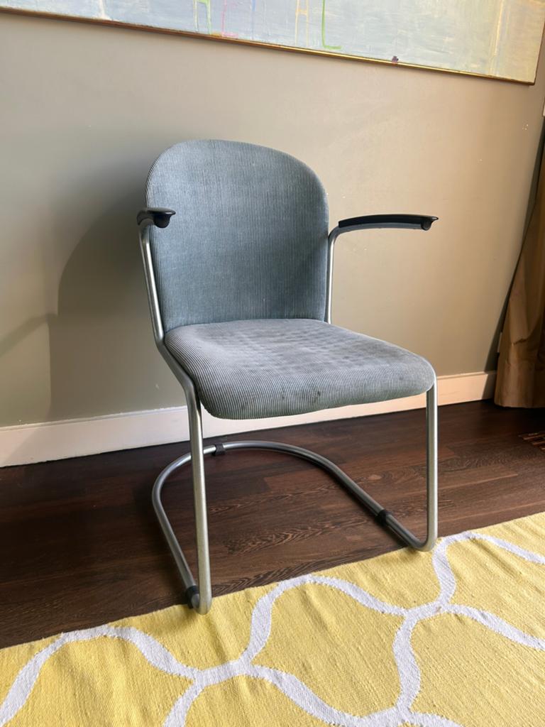 Gispen 413 fauteuil, Huis en Inrichting, Stoelen, Ophalen, Zo goed als nieuw, Eén