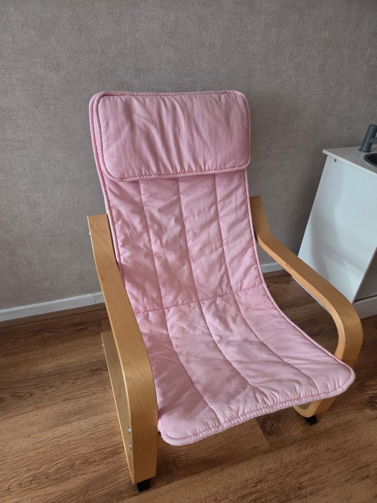 IKEA POÂNG kinderfauteuil, Kinderen en Baby's, Ophalen, Gebruikt, Stoel(en)