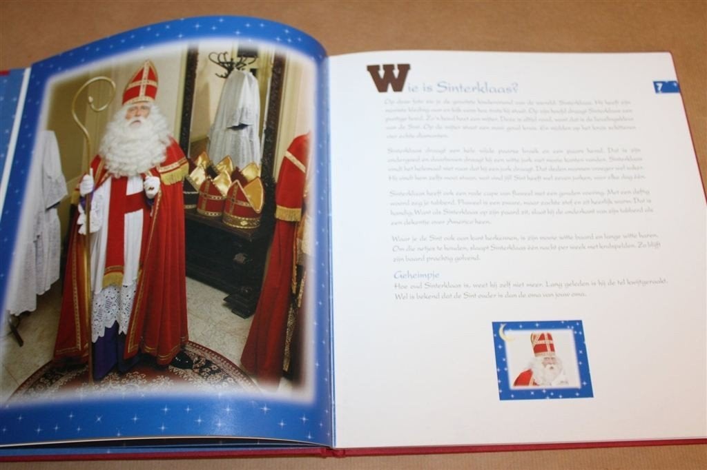 Het Document van Sinterklaas — Fotoboek over Leven van Sint, Gebruikt, -, -, Ophalen of Verzenden