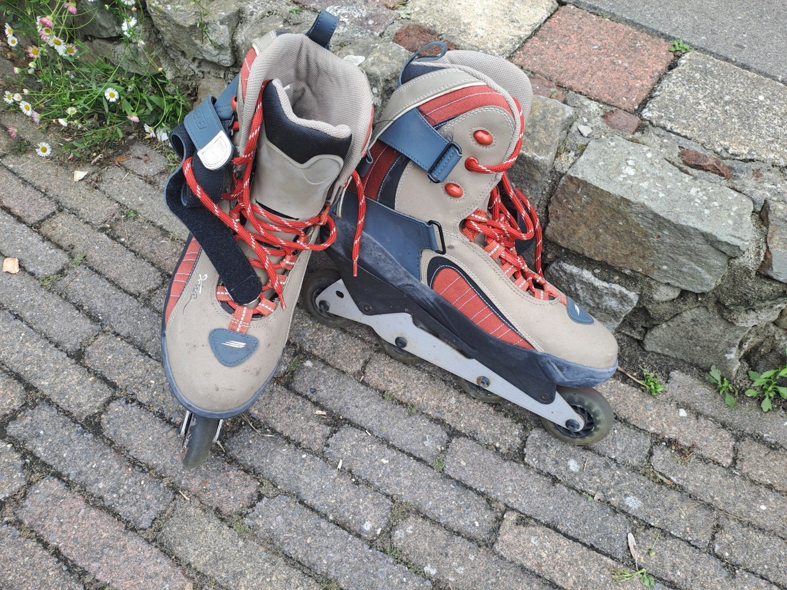 Bauer inline skates - Maat 48 - Zo goed als nieuw, Sport en Fitness, Schaatsen, Ophalen of Verzenden, Zo goed als nieuw, Overige typen
