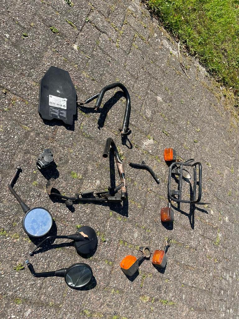Diverse onderdelen voor BMW R65 GS motorfiets, Ophalen