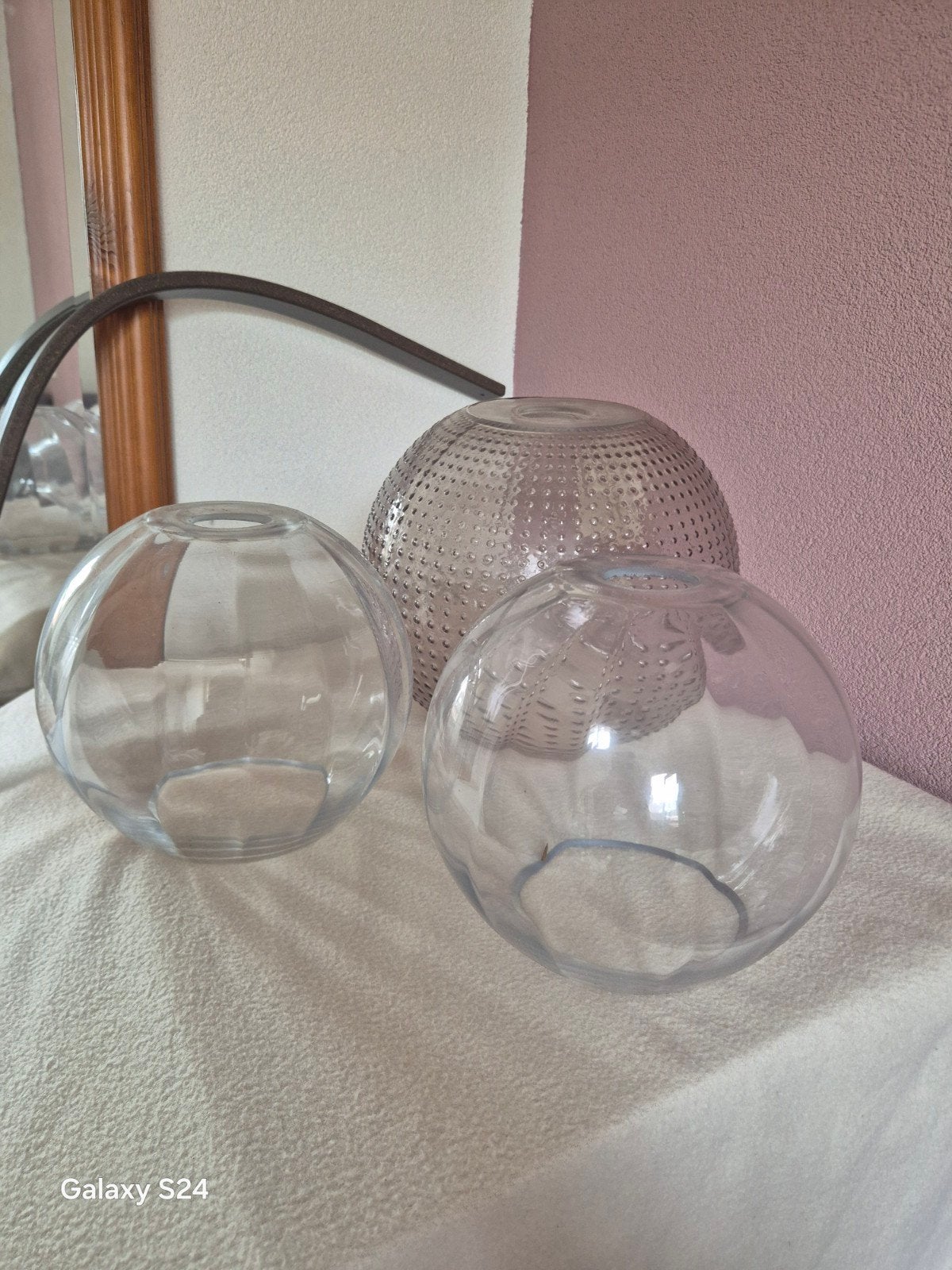 Riverdale lampenkap/ glas, Ophalen of Verzenden, Gebruikt, Glas