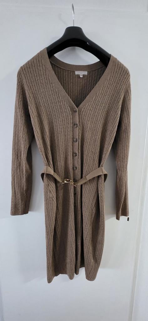 Guess jurk XXL met riem, Kleding | Dames, Jurken, Guess, Bruin, Maat 46/48 (XL) of groter, Ophalen of Verzenden