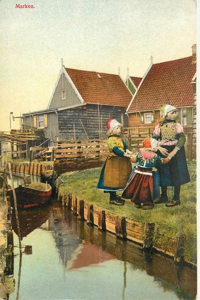 702-020-023 Marken, Verzamelen, Verzenden, Voor 1920, Noord-Holland