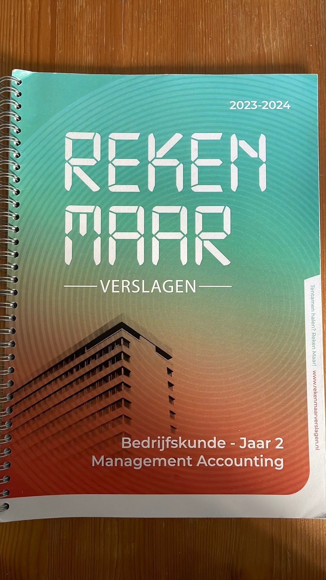 RekenMaar: Bedrijfskunde - Management Accounting, Boeken, Ophalen of Verzenden, Beta, Zo goed als nieuw, WO