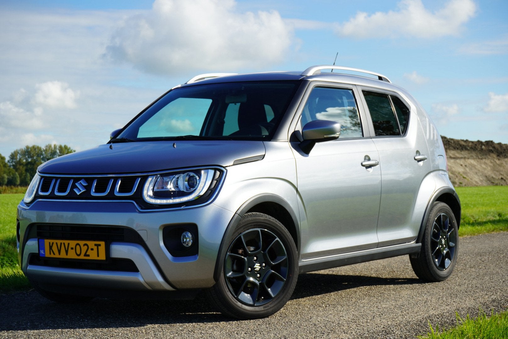 Suzuki Ignis 1.2 Hybrid Style Automaat, Auto's, Stof, Zwart, 4 cilinders, Bedrijf