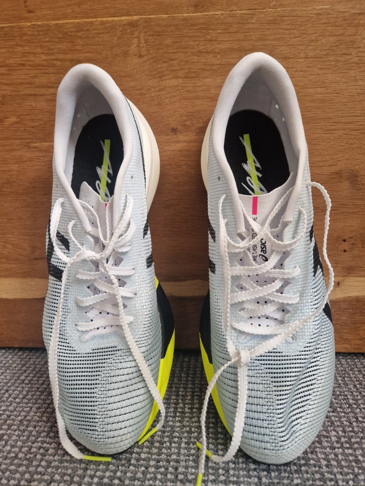 Nieuwe Asics Metaspeed Edge hardloopschoenen maat 41.5, Sport en Fitness, Loopsport en Atletiek, Ophalen of Verzenden, Nieuw, Hardloopschoenen