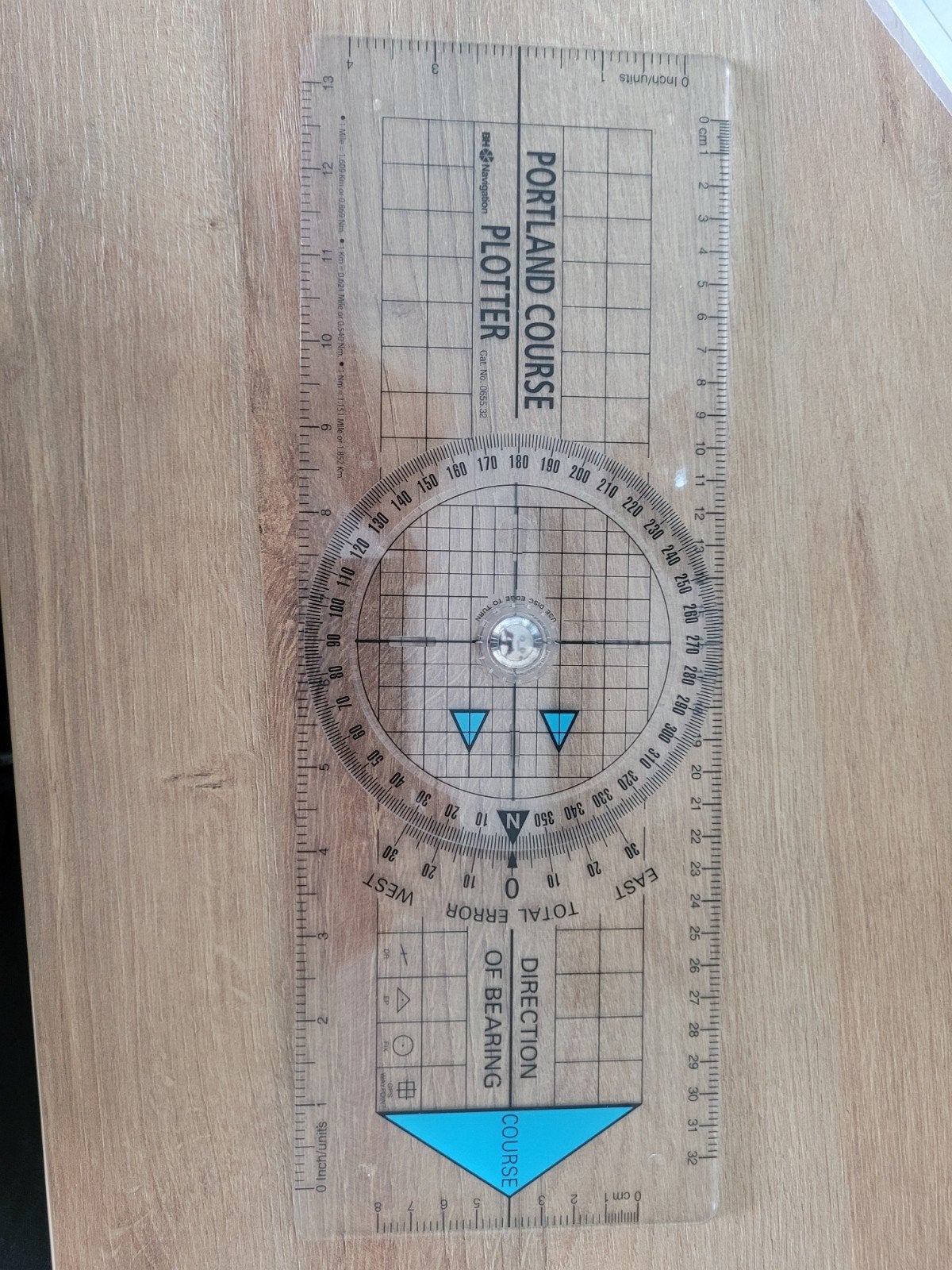 Portland Course Plotter voor Vaarbewijs, Ophalen, Zo goed als nieuw, Kaartplotter of Fish Finder