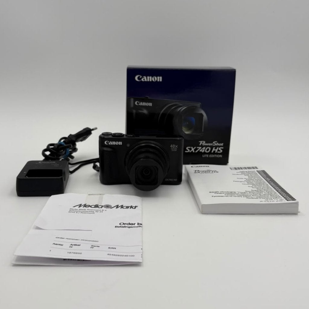 Canon PowerShot SX740 HS Lite Edition 4K Digitale Camera, Canon, Zo goed als nieuw, Support@canon.com, 30-2, Shimomaruko 3-chome, Ohta-ku
Tokyo 146-8501
Japan