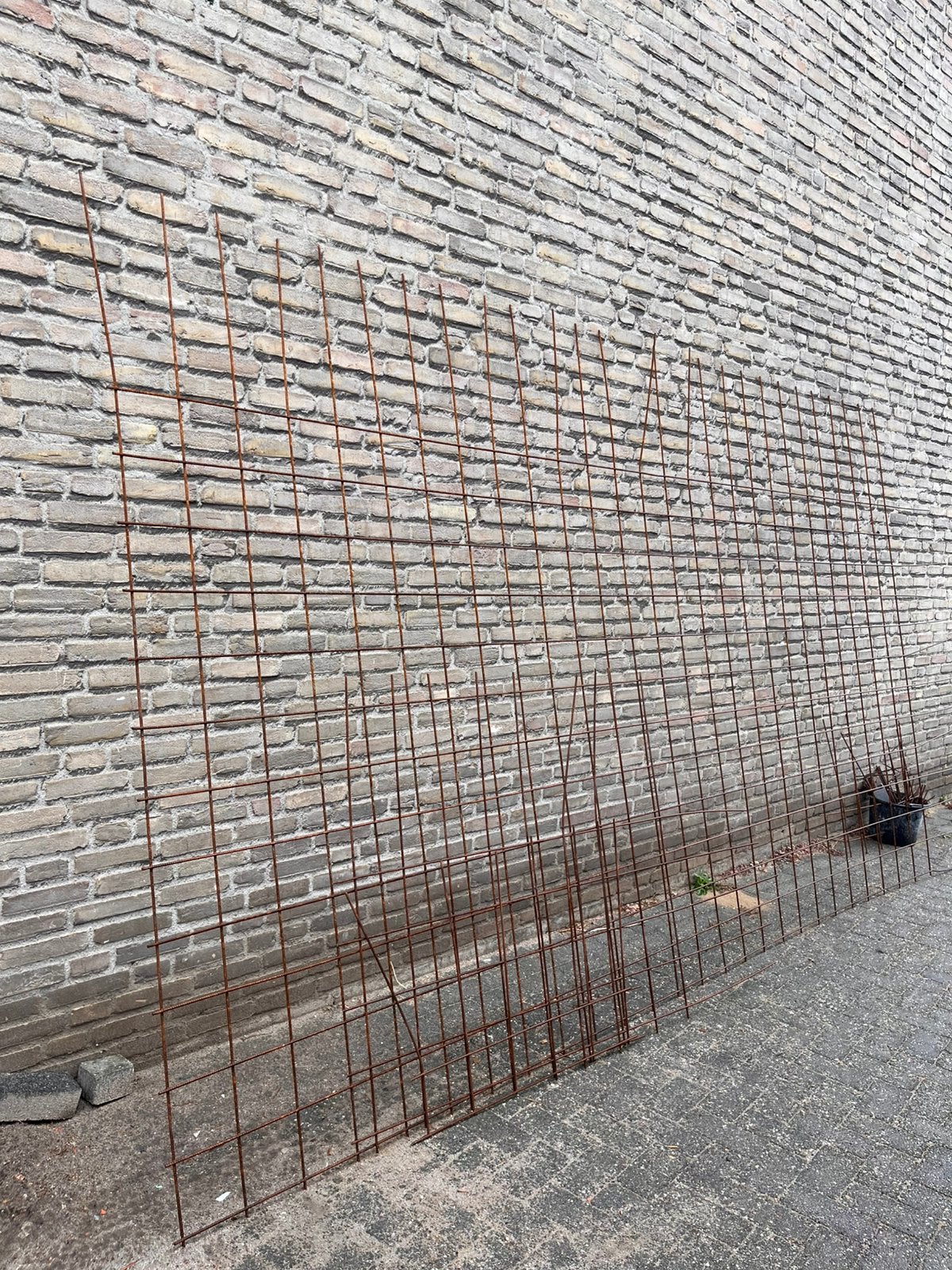 Betonstaalnet gaasnet 6mm 15x15 stek, Ophalen, Nieuw
