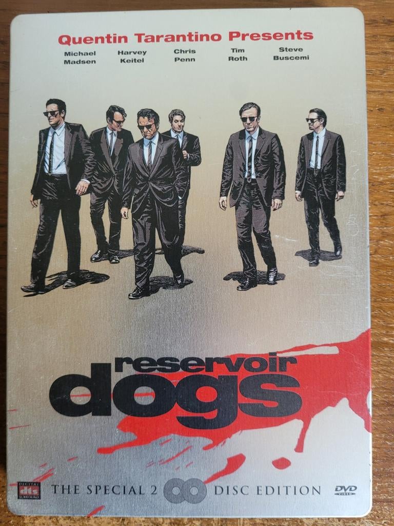 Reservoir Dogs DVD 2-disc Tin Box - Quentin Tarantino, Maffia en Misdaad, Vanaf 16 jaar, Boxset, Ophalen of Verzenden