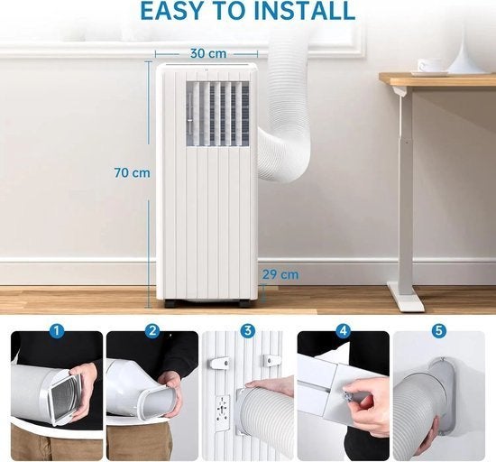 Mobiele Airconditioner – Verplaatsbare Airco – Koelapparaat, Corvance B.V., Verzenden, Nieuw, Corvancebol@gmail.com