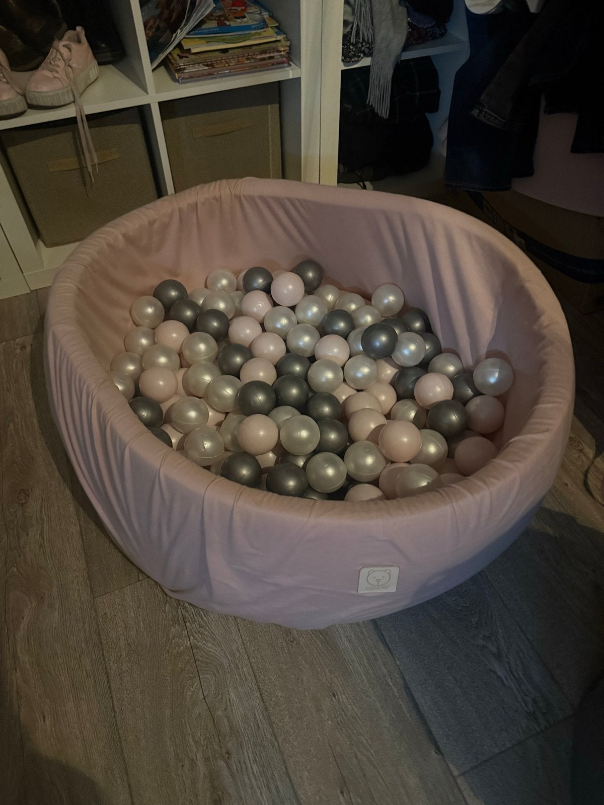 Roze ballenbak met ballen, Ophalen, Gebruikt, Jongen of Meisje