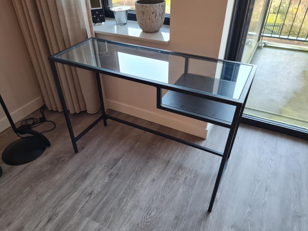 Bijzettafel Ikea Vittsjö, Huis en Inrichting, Tafels | Sidetables, Ophalen, 25 tot 50 cm, Rechthoekig, 50 tot 100 cm