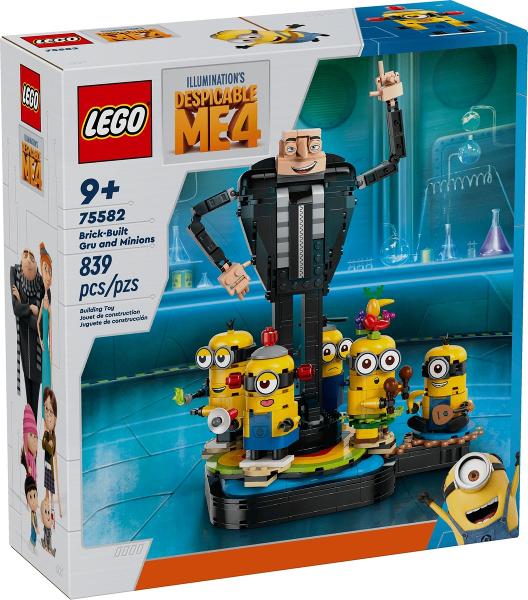 Lego Minions set 75582 Brick-Built Gru and Minions, Ophalen of Verzenden, Nieuw, Complete set, Lego