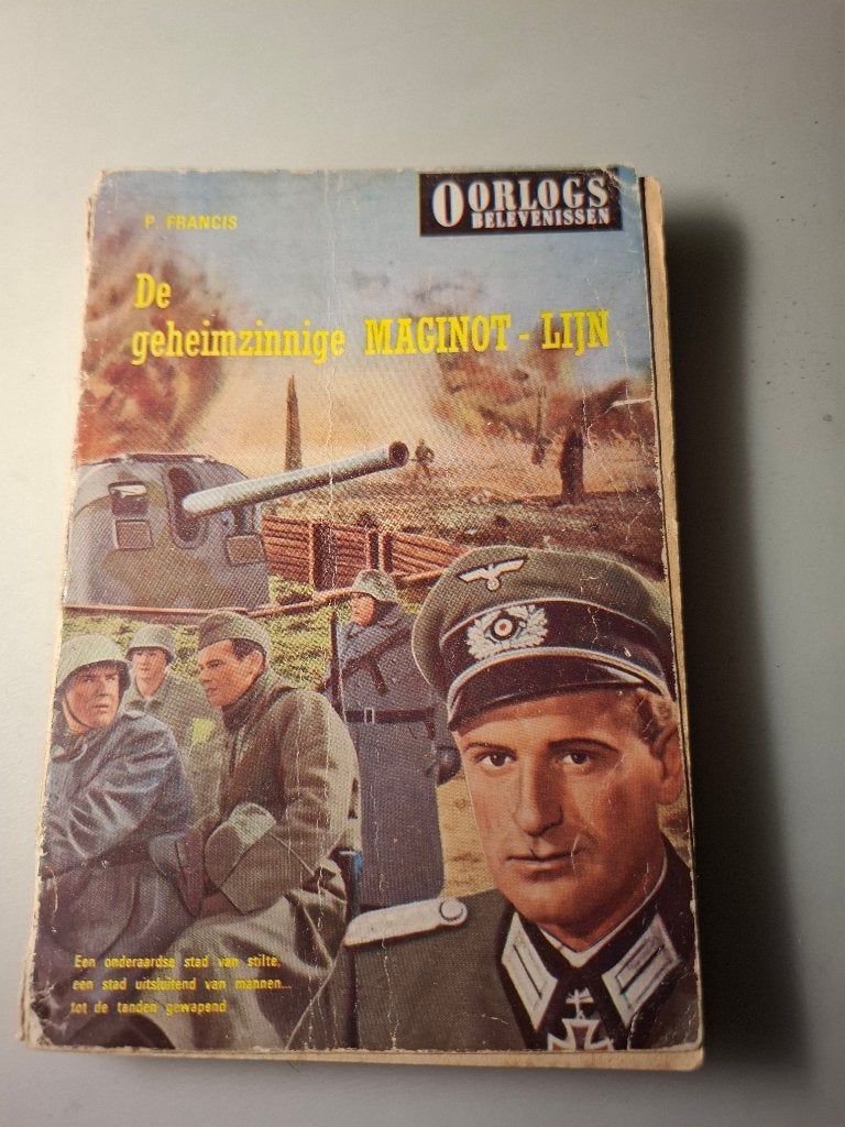 Boek - De geheimzinnige Maginot-lijn, Ophalen of Verzenden, Tweede Wereldoorlog, Gelezen, Algemeen