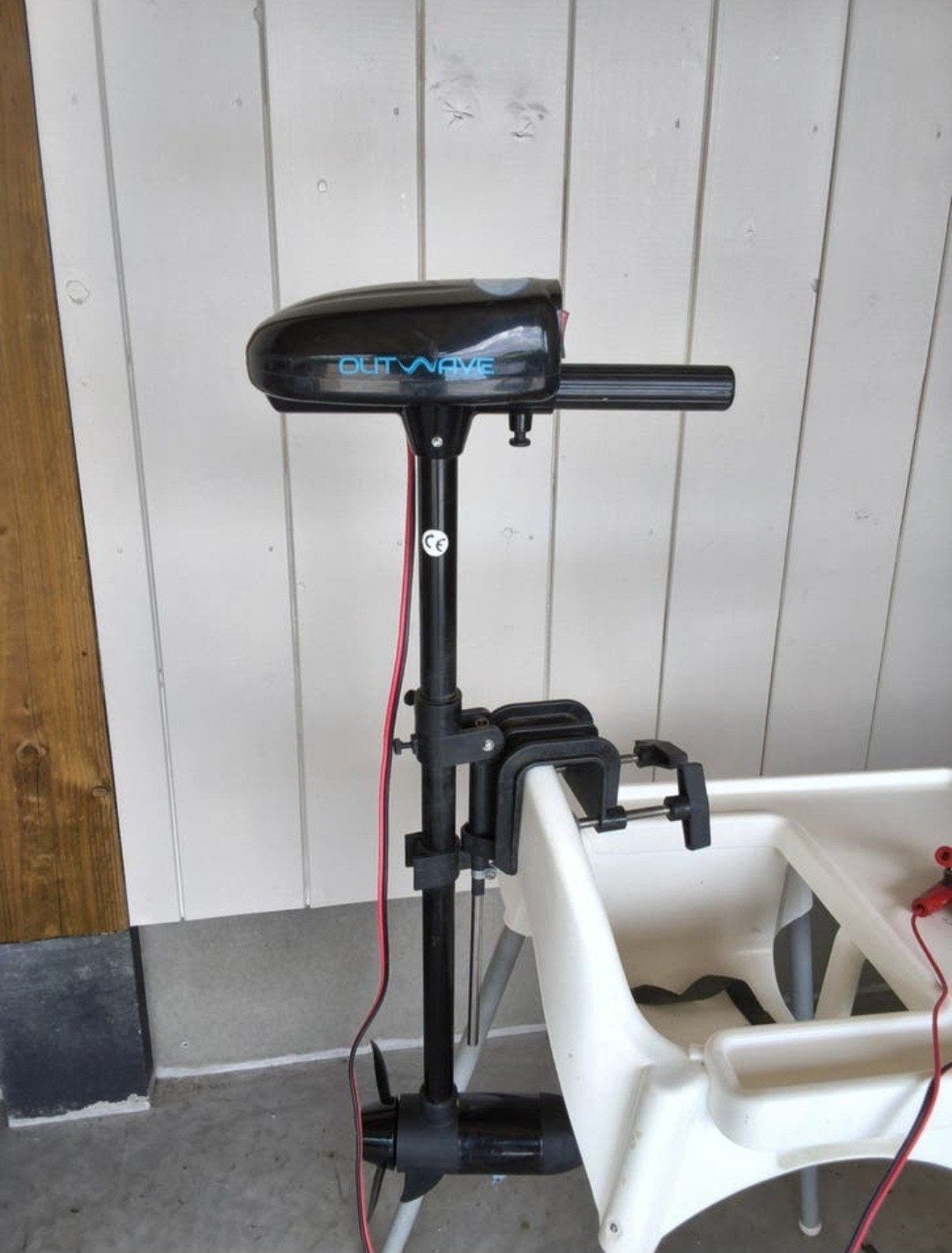 Fluistermotor 18 lbs in goede staat!!, Ophalen