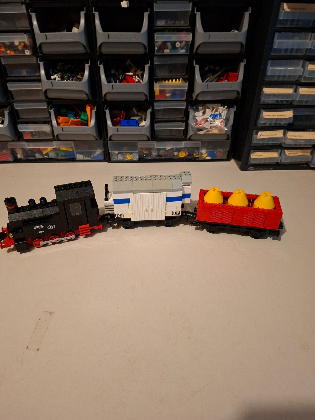 lego 12 volt trein 7730, Ophalen of Verzenden, Gebruikt