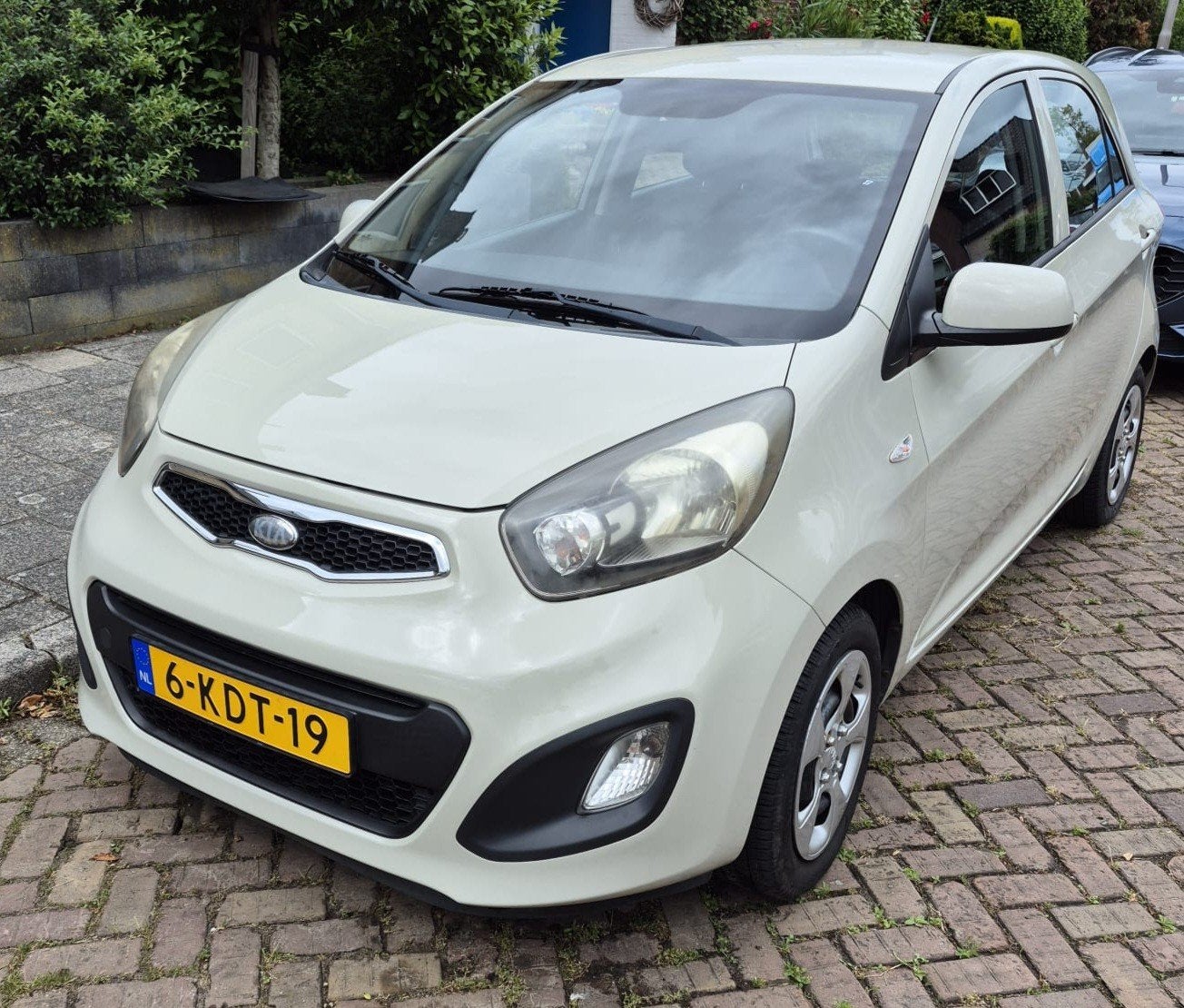 Kia Picanto 1.0 Cvvt 5-DRS 2013 Beige, Voorwielaandrijving, Stof, Zwart, 400 kg