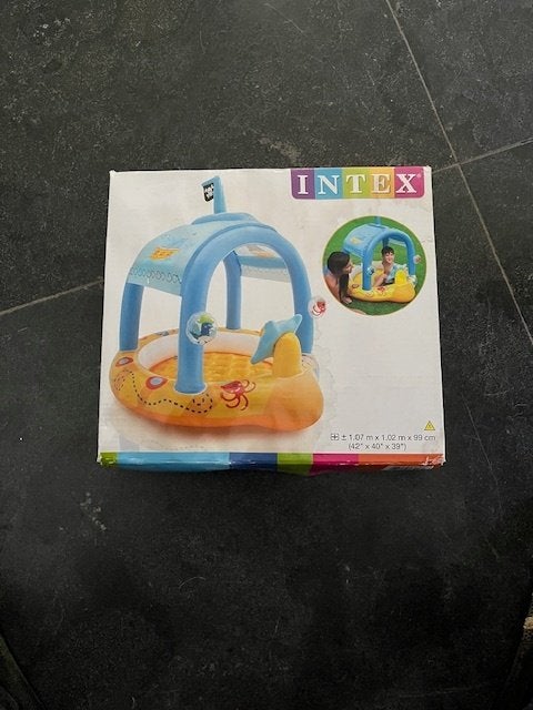 zwembad intex captain baby, 80 tot 120 cm, Nieuw, Ophalen of Verzenden, Minder dan 200 cm